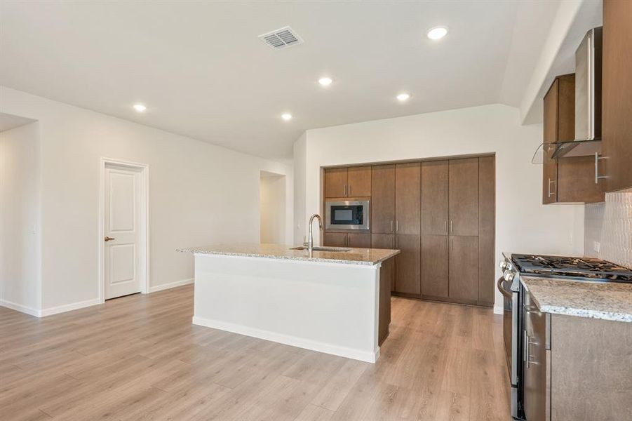Furnished interior view inside a new home in Godley Ranch Elements, Godley (Image 8). Furnished interior view inside a new home in Godley Ranch Elements, Godley (Image 8).