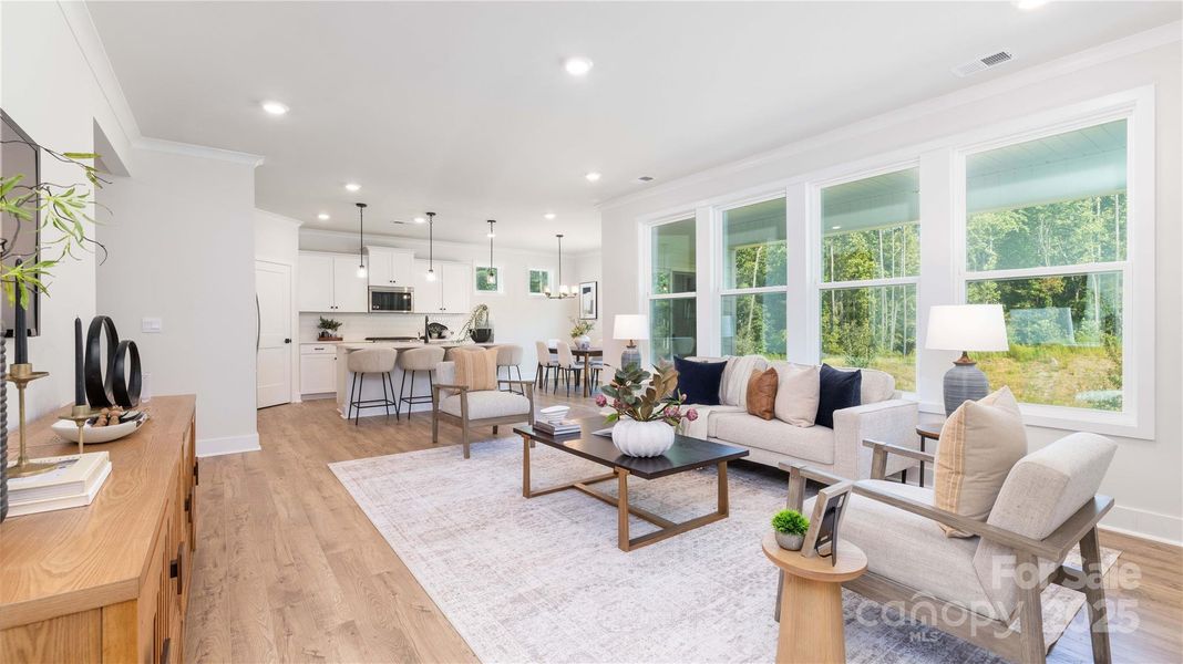 Furnished interior view inside a new home in Westport, York (Image 6). Furnished interior view inside a new home in Westport, York (Image 6).