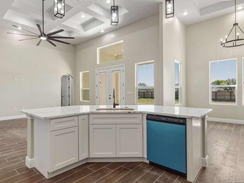 Furnished interior view inside a new home in , Lytle (Image 11).