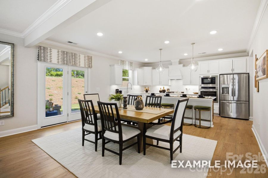 Furnished interior view inside a new home in Windgate, Mooresville (Image 27).