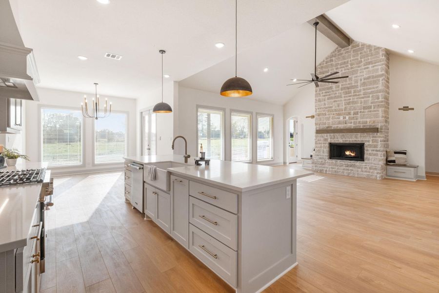 Furnished interior view inside a new home in , Bryan (Image 7).