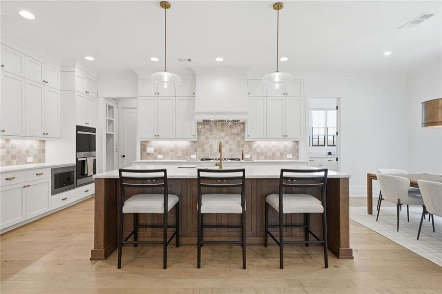Furnished interior view inside a new home in Malone's Pond, Ball Ground (Image 13).