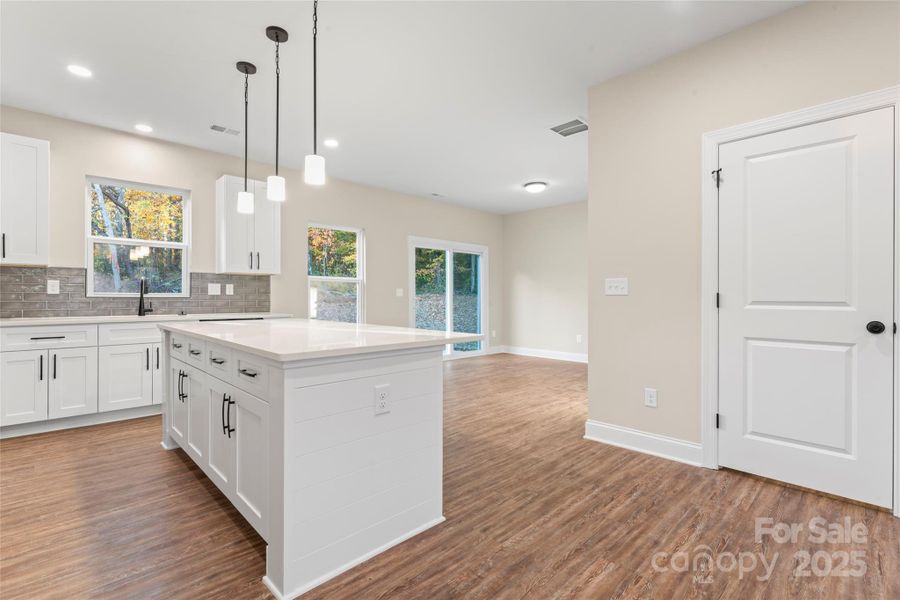 Furnished interior view inside a new home in , Charlotte (Image 13). Furnished interior view inside a new home in , Charlotte (Image 13).