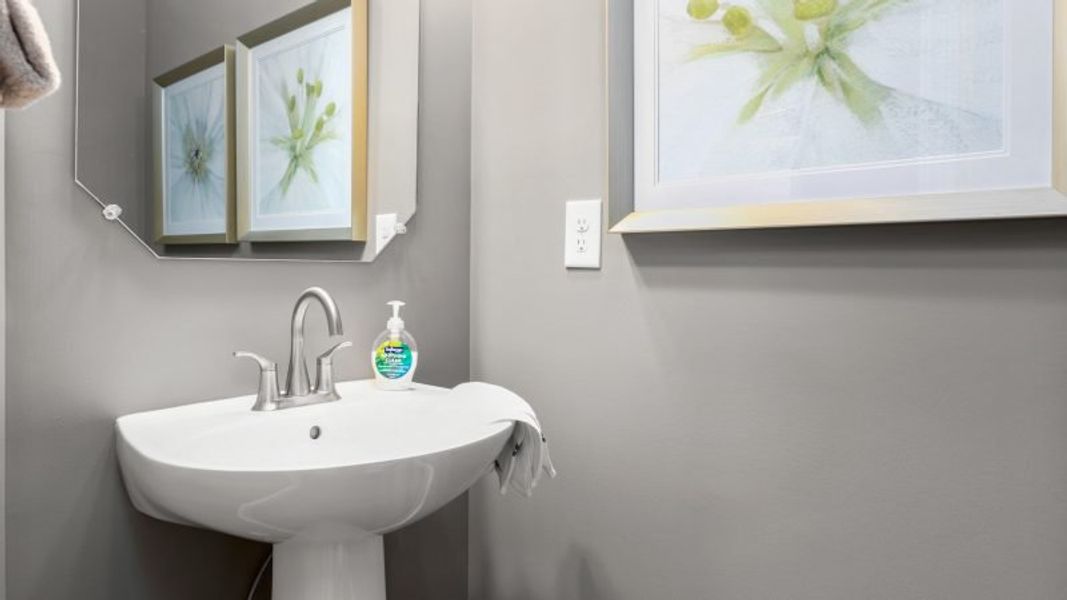 Close-up of interior finishes inside a home in Preserve at Carriage Cove, Oak Ridge (Image 22).