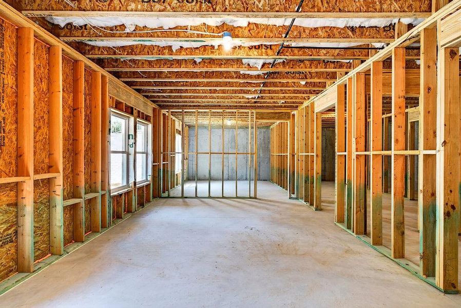 In-progress construction of a new home in The Manor at Gainesville Township, Gainesville, GA (Image 35).