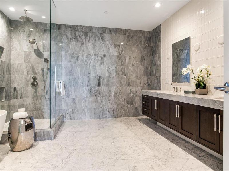 Furnished interior view inside a new home in , Tampa (Image 42).