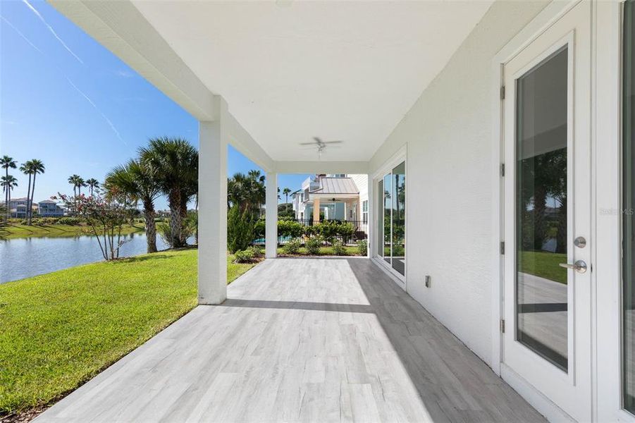 Exterior details and patio area of a home in , Palm Coast (Image 37). Exterior details and patio area of a home in , Palm Coast (Image 37).