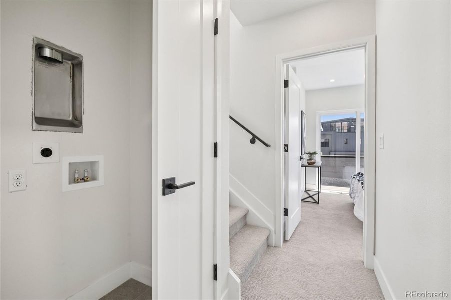 Furnished interior view inside a new home in , Denver (Image 19).
