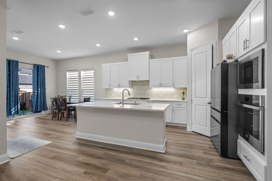 Furnished interior view inside a new home in , Frisco (Image 16). Furnished interior view inside a new home in , Frisco (Image 16).