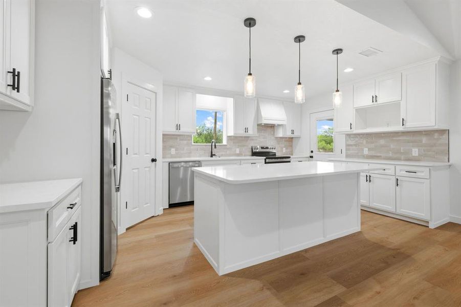 Furnished interior view inside a new home in , Baird (Image 6).