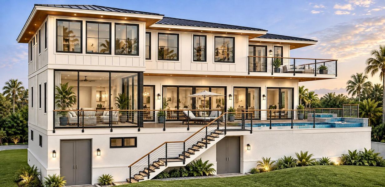 Exterior details and patio area of a home in , Isle Of Palms (Image 5).
