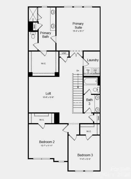 Second Floor Plan - Additional Highlights Include: slide-in gas range, upgraded cabinet hardware and roll out trash can cabinet in the kitchen Second Floor Plan - Additional Highlights Include: slide-in gas range, upgraded cabinet hardware and roll out trash can cabinet in the kitchen