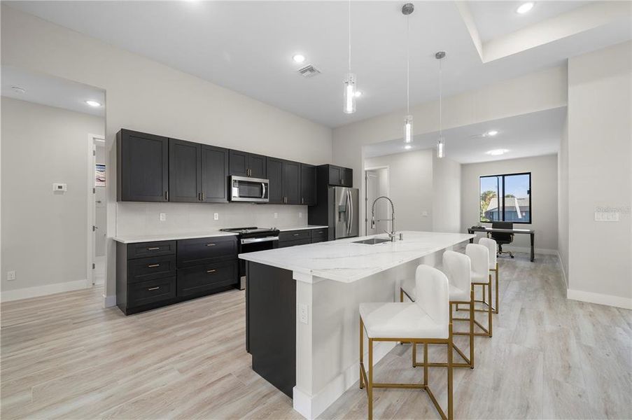 Furnished interior view inside a new home in , Punta Gorda (Image 38).