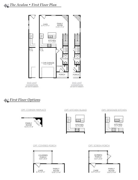 2D floor plan layout of this home in 1158 Place Townhomes, Wilson, NC (Image 3).