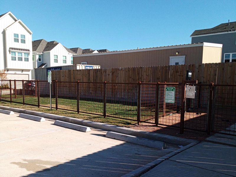 This vibrant, fully-fenced community dog park offers the perfect spot for safe, active socialization.