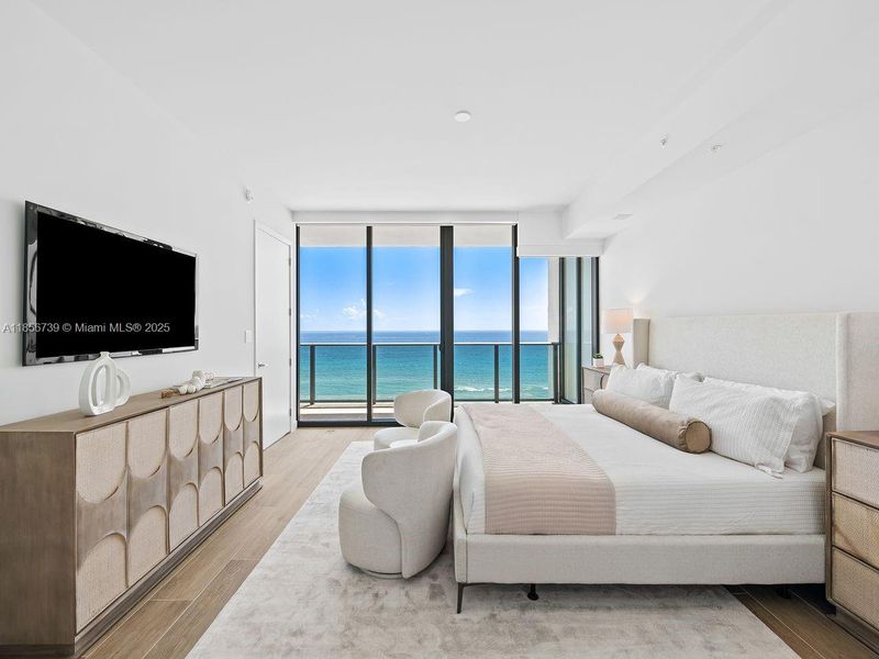 Furnished interior view inside a new home in Casamar, Pompano Beach (Image 19).