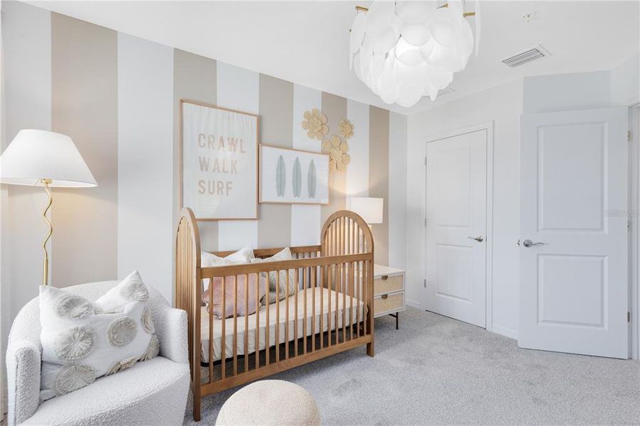 Furnished interior view inside a new home in Harbor Square, Palm Bay (Image 32).