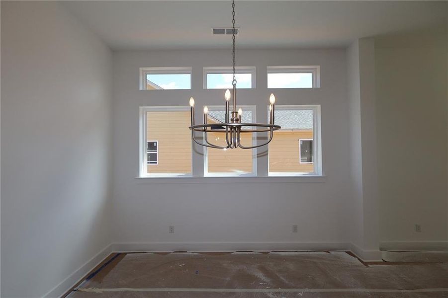 In-progress construction of a new home in Maple Grove at Towne Lake, Woodstock, GA (Image 7).