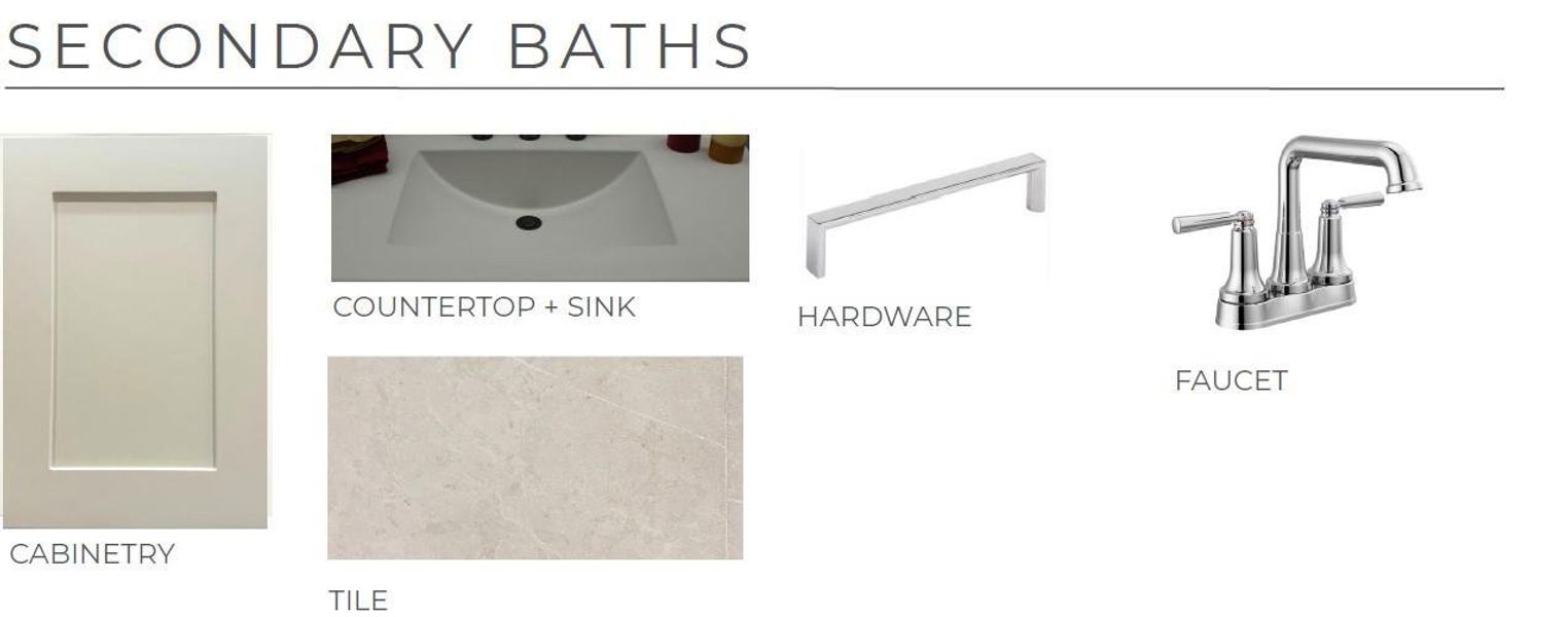 Sample of building materials used in homes in Tompkins Reserve, Katy (Image 4).