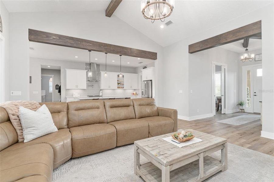 Furnished interior view inside a new home in , Oxford (Image 12).