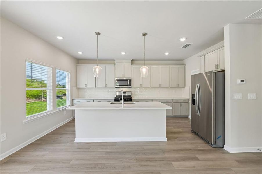 Furnished interior view inside a new home in Preserve at Mountain Creek, Pendergrass (Image 10).