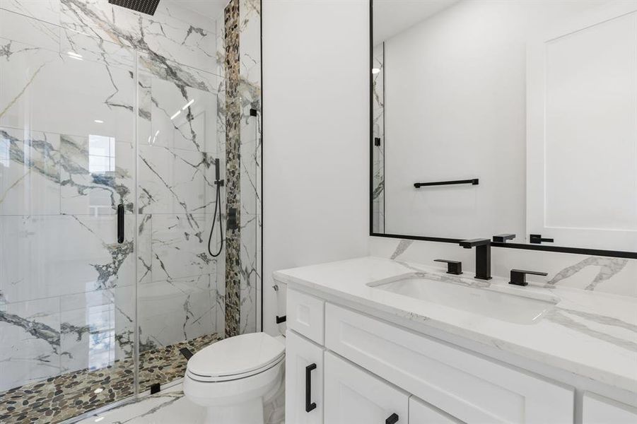 Furnished interior view inside a new home in , Argyle (Image 6).