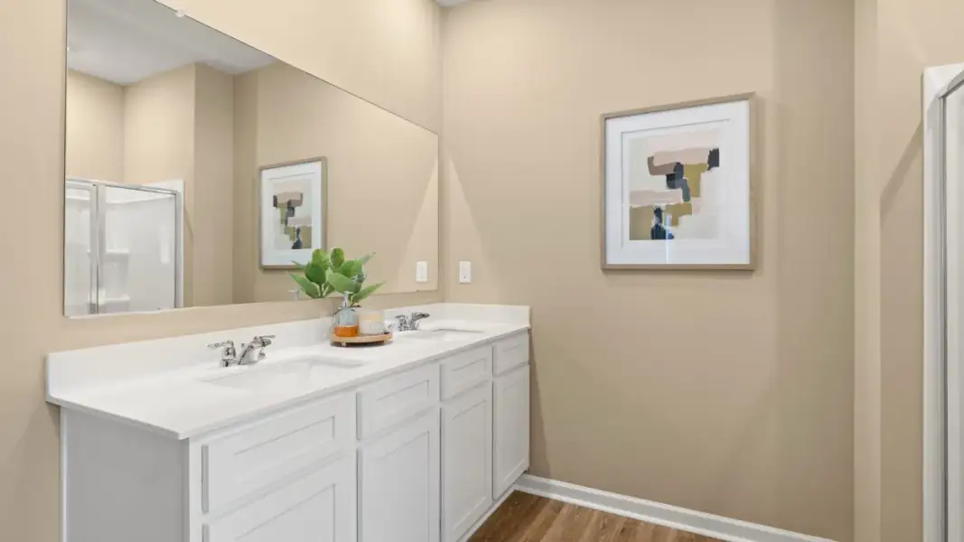 Representative furnished interior of a home built from the Aria by D.R. Horton in Walden Ridge, Macon (Image 22).