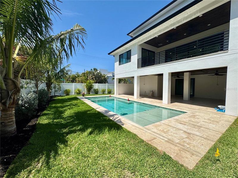 Front exterior of a new home in , Tampa, FL, highlighting curb appeal (Image 24).