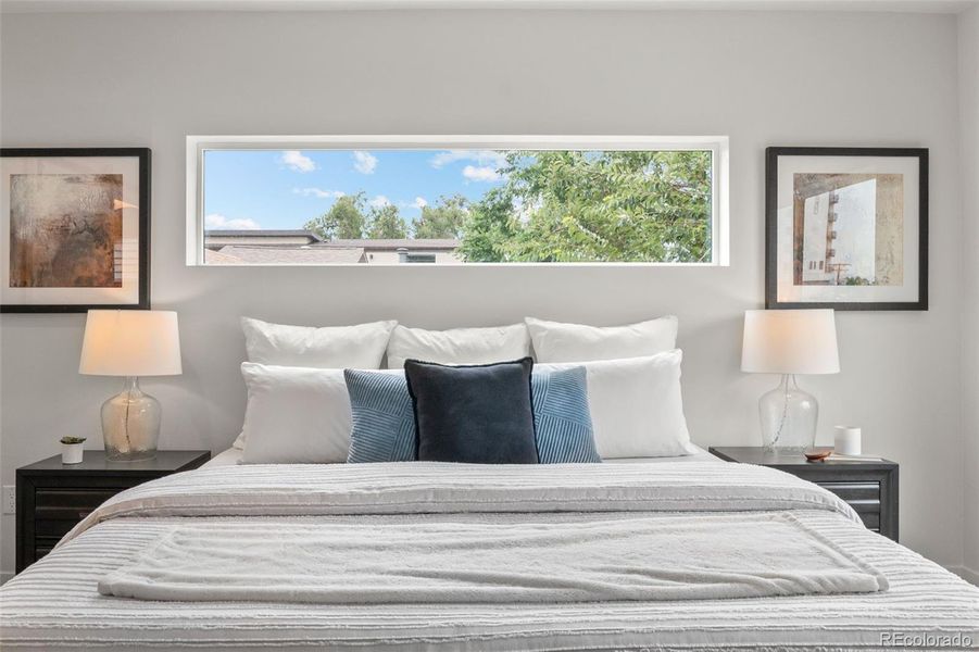 Furnished interior view inside a new home in , Denver (Image 17).