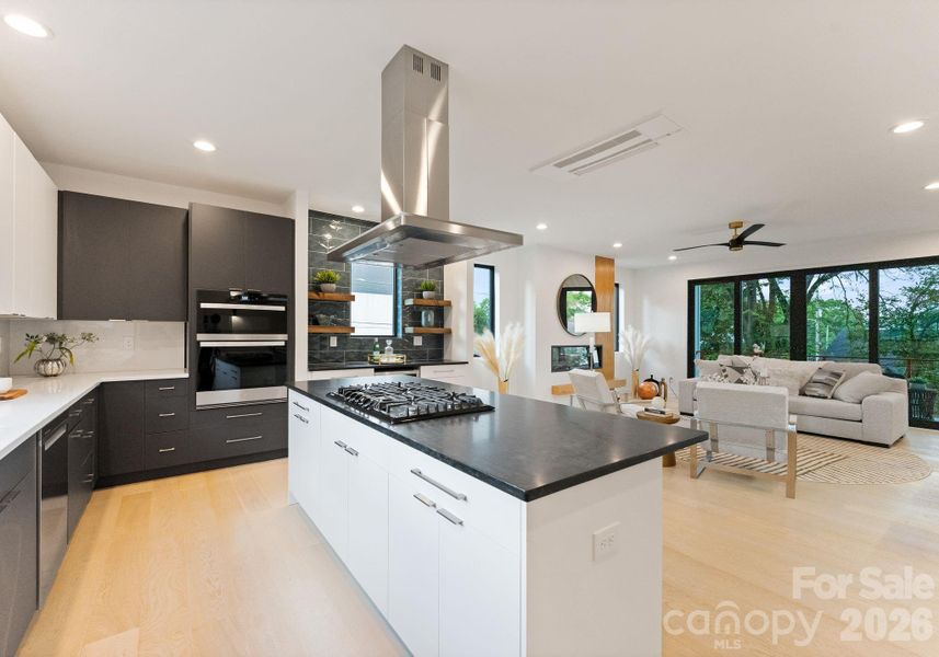 Furnished interior view inside a new home in , Charlotte (Image 5).