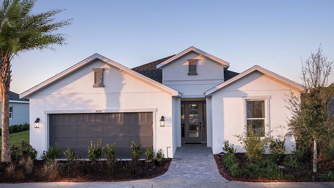 Representative exterior photo of a completed home built from the Monte by Taylor Morrison in Skye Ranch Community Group Page, Sarasota, FL (Image 25).