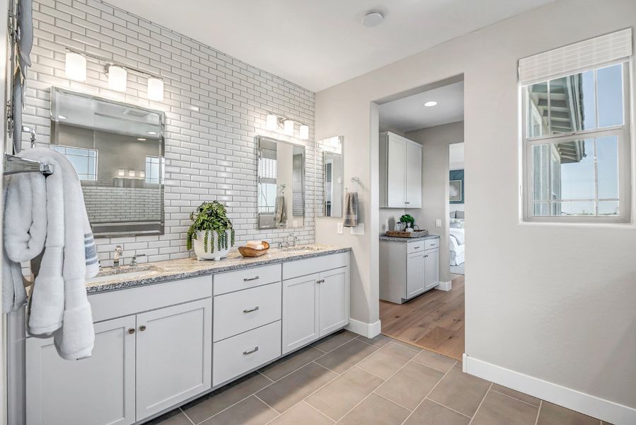 Furnished interior view inside a new home in Palo Verde at North Creek, Queen Creek (Image 15).
