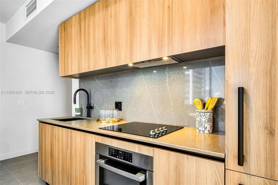 Close-up of interior finishes inside a home in , Miami (Image 14).