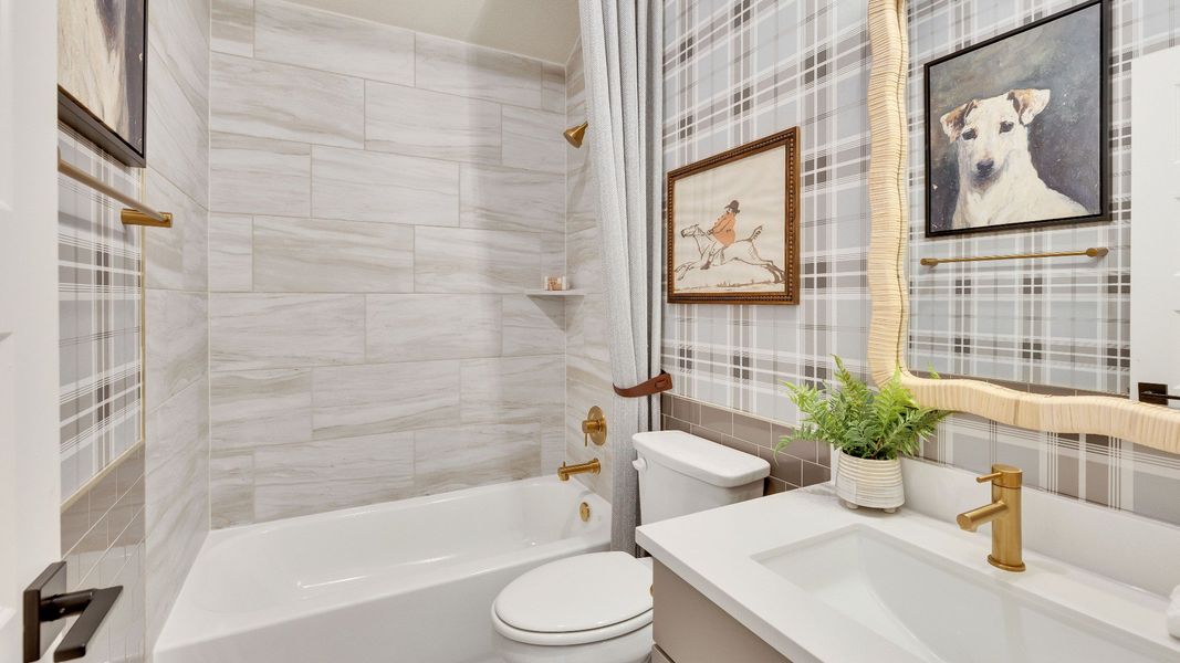 Mahogany Floor Plan - Representative Photo