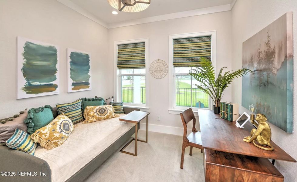 Furnished interior view inside a new home in , Fernandina Beach (Image 11).