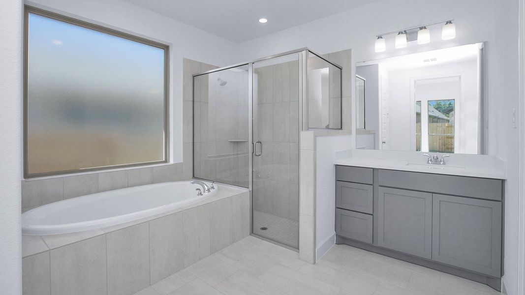 Furnished interior view inside a new home in Escondido, Magnolia (Image 5).