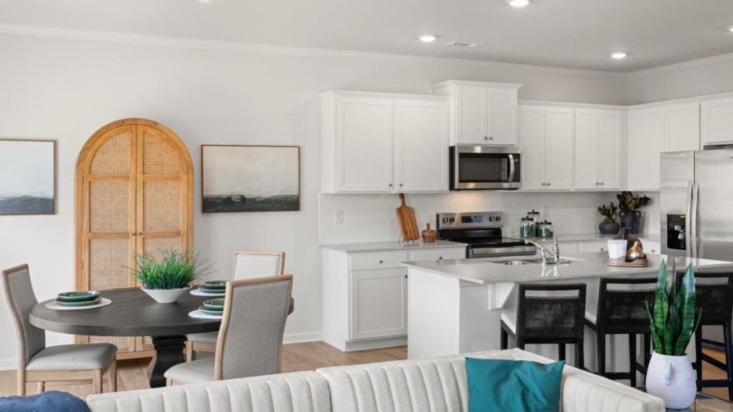 Furnished interior view inside a new home in Hughes Court, Dawsonville (Image 18).