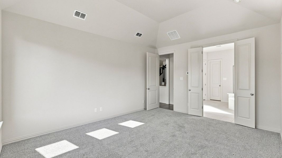 Furnished interior view inside a new home in Anna Ranch, Anna (Image 34). Furnished interior view inside a new home in Anna Ranch, Anna (Image 34).