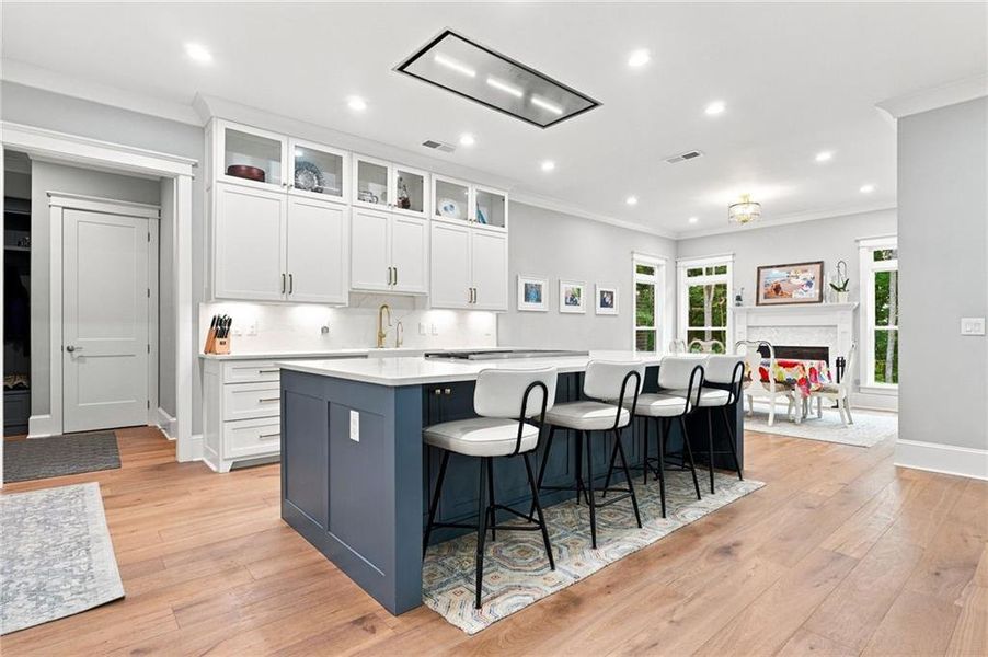 Furnished interior view inside a new home in , Dawsonville (Image 44).