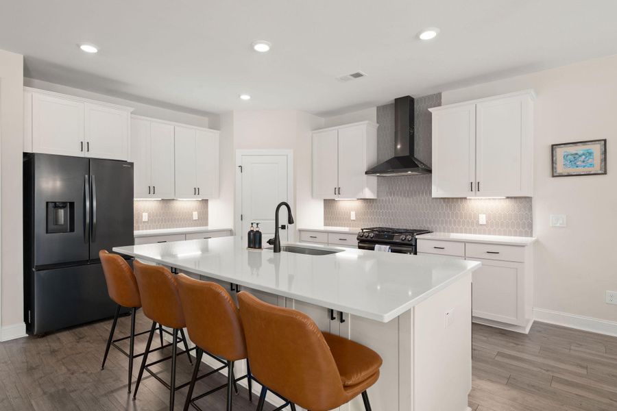 Furnished interior view inside a new home in , Mount Pleasant (Image 7).