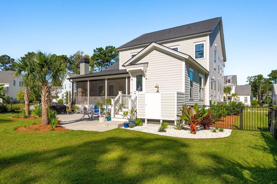 Front exterior of a new home in , Mount Pleasant, SC, highlighting curb appeal (Image 27).