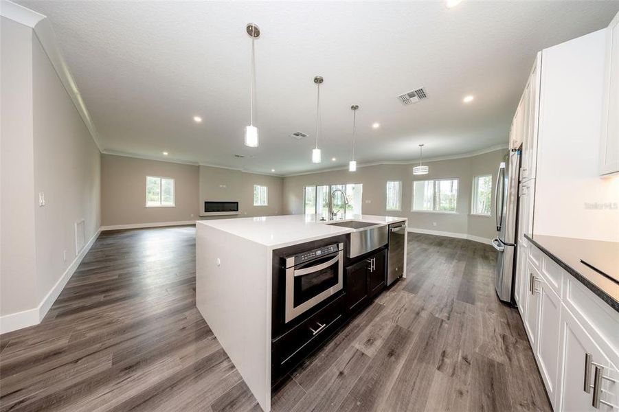 Furnished interior view inside a new home in , Deltona (Image 13). Furnished interior view inside a new home in , Deltona (Image 13).
