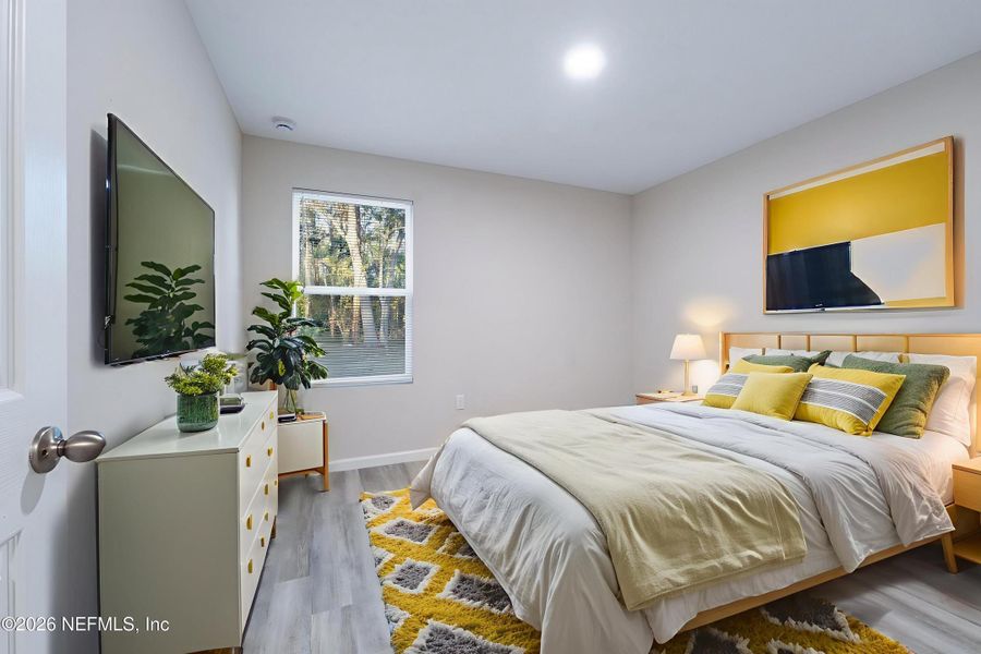 Furnished interior view inside a new home in , Jacksonville (Image 15).