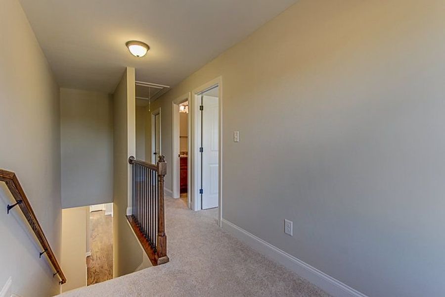 Representative unfurnished interior of a home built from the Dresden by Dustin Shaw Homes in Platinum Ridge, Sharpsburg (Image 43). Representative unfurnished interior of a home built from the Dresden by Dustin Shaw Homes in Platinum Ridge, Sharpsburg (Image 43).