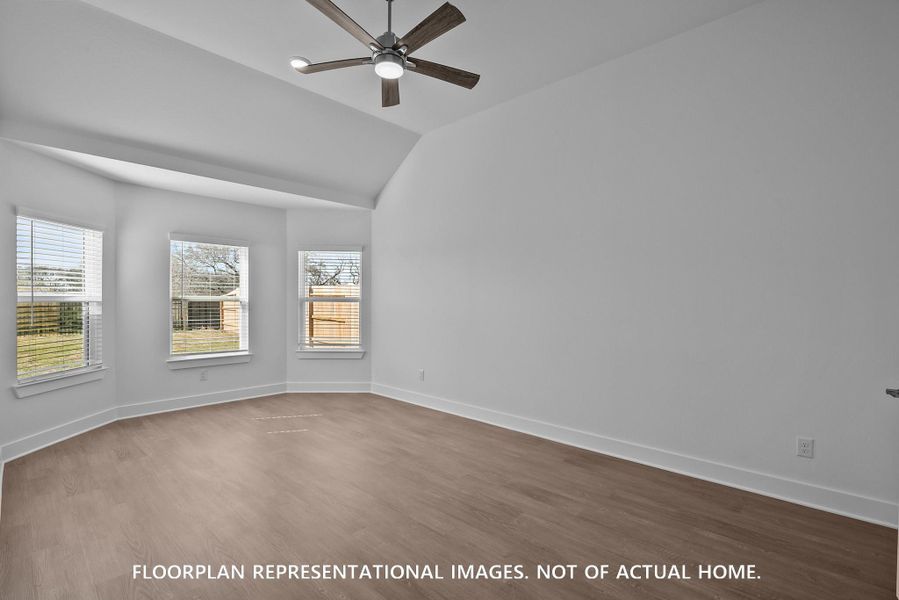 Spacious, unfurnished interior of a new home in Pinewood at Grand Texas, New Caney (Image 13).