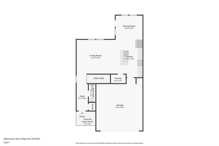 2D floor plan layout of this home in Hawthorne Station, College Park, GA (Image 5). 2D floor plan layout of this home in Hawthorne Station, College Park, GA (Image 5).