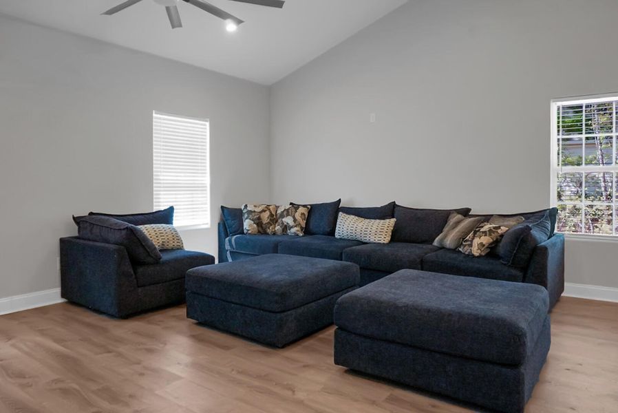Furnished interior view inside a new home in , Walterboro (Image 12). Furnished interior view inside a new home in , Walterboro (Image 12).