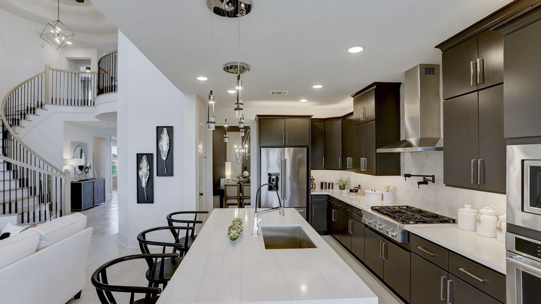 Furnished interior view inside a new home in Candela, Richmond (Image 10).