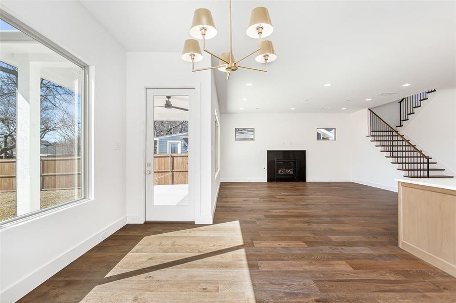 Spacious, unfurnished interior of a new home in , Dallas (Image 30).