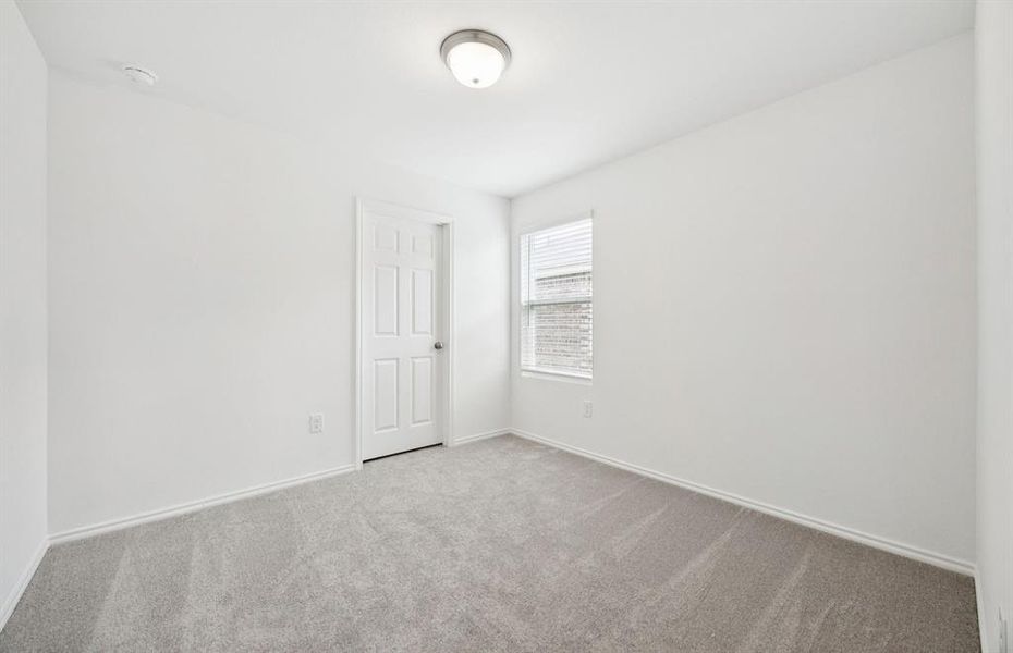 Spacious secondary bedroom
